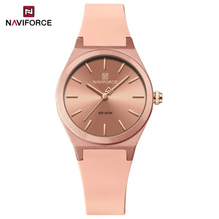 Ceas Dama Naviforce 5056 Rose - Afișaj Analog, Fashion, Casual, Rezistent la Apă 3ATM [2]