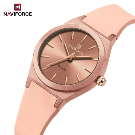Ceas Dama Naviforce 5056 Rose - Afișaj Analog, Fashion, Casual, Rezistent la Apă 3ATM [3]