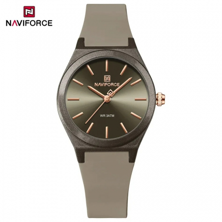 Ceas Dama Naviforce 5056 Verde - Afișaj Analog, Fashion, Casual, Rezistent la Apă 3ATM [4]