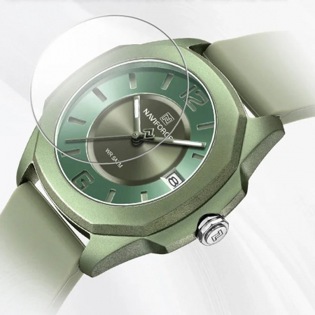 Ceas Dama Naviforce 7107 Verde - Analog Sport Casual, Dată Automată, Rezistent la Apă 5ATM [5]