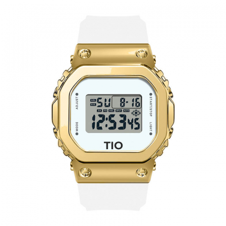 Ceas dama TIO Alarma Cronometru Digital Afisare data Alb [0]