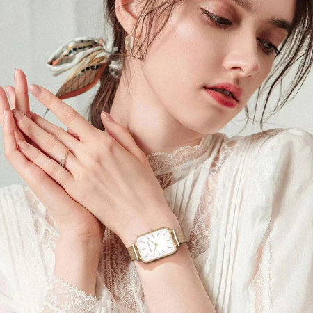 Ceas de dama Hannah Martin Mecanism Quartz Japonez Ultra subtire Fashion Otel [1]