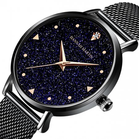 Ceas de dama Hannah Martin Mecanism Quartz Japonez Fashion Albastru [1]