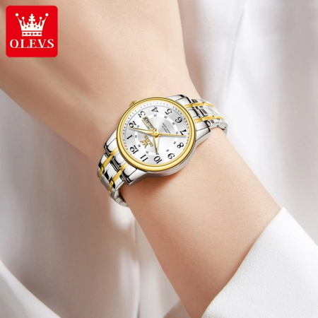Ceas de dama Olevs Elegant Mecanism Quartz Fashion Clasic Calendar [3]