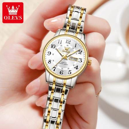 Ceas de dama Olevs Elegant Mecanism Quartz Fashion Clasic Calendar [1]