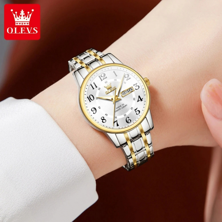Ceas de dama Olevs Elegant Mecanism Quartz Fashion Clasic Calendar [2]
