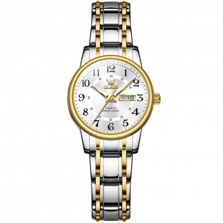 Modele noi - Ceas de dama Olevs Elegant Mecanism Quartz Fashion Clasic Calendar