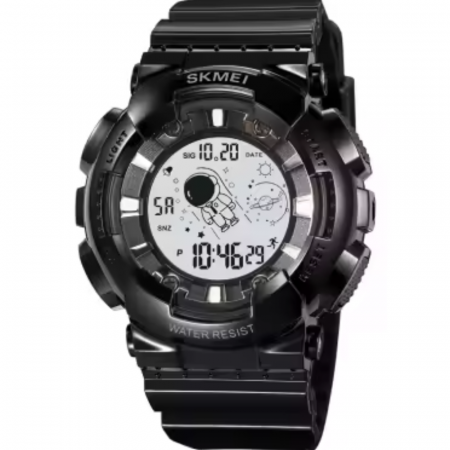 Ceasuri barbatesti - Ceas de mana barbatesc Skmei Stil Militar Fashion Led Army Quartz Casual Digital Led Negru