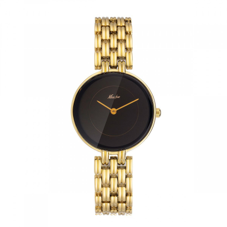 Ceasuri dama - Ceas de mana dama Miss Fox Quartz Fashion Elegant Casual Auriu
