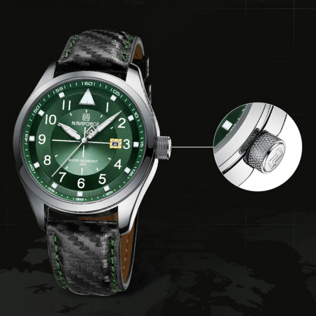 Ceas de mana Naviforce Quartz Analog Afisare data [1]