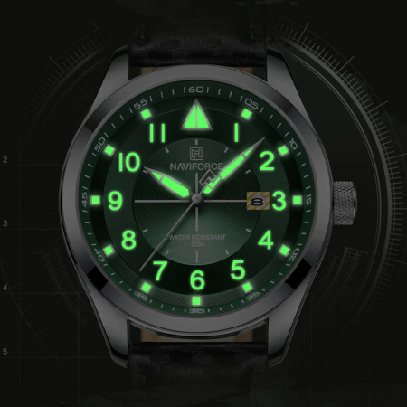 Ceas de mana Naviforce Quartz Analog Afisare data [6]