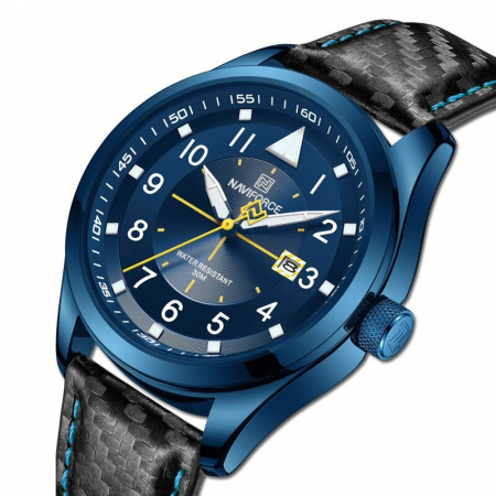 Ceas de mana Naviforce Quartz Analog Piele [2]