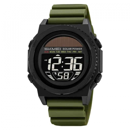 Modele noi - Ceas Digital Bărbătesc SKMEI 2358 – Sport Militar, LED, Multizona, Rezistent la Apă 5ATM, Cronometru, Alarmă, Shockproof