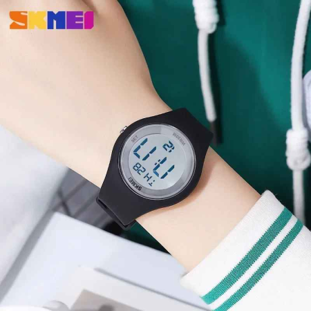 Ceas Digital pentru Copii Fete SKMEI Roz – Rezistent la Apă, Alarmă, Cronometru [1]