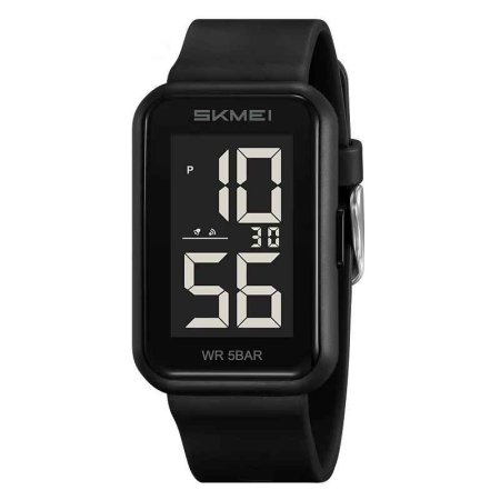 Modele noi - Ceas Digital SKMEI 1862 pentru Femei – Design Minimalist, Rezistent la Apă 30M, Alarmă și Iluminare EL