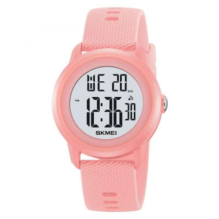 Modele noi - Ceas Digital SKMEI 2218 – Afișaj LED, Calendar, Alarmă, Luminos, Curea Silicon, Rezistent la Apă 5ATM