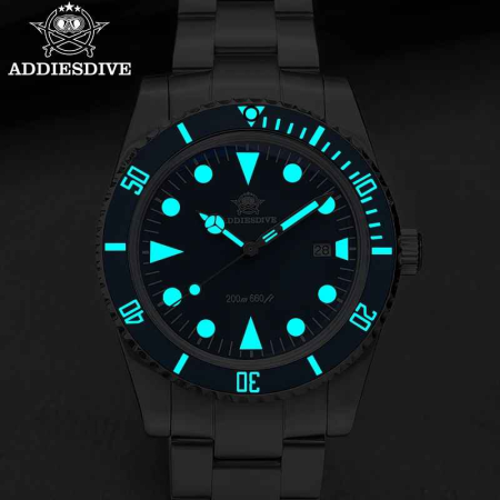 Ceas Diver AD2068 Quartz Japonez 39mm – Otel 316L, Bezel Ceramic, 200M Waterproof, Sticla K1 Antireflex [1]