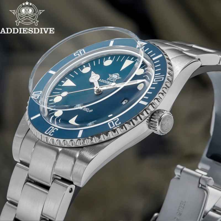 Ceas Diver AD2068 Quartz Japonez 39mm – Otel 316L, Bezel Ceramic, 200M Waterproof, Sticla K1 Antireflex [5]