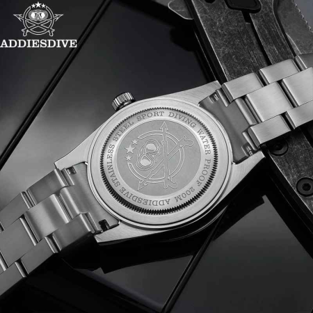 Ceas Diver AD2068 Quartz Japonez 39mm – Otel 316L, Bezel Ceramic, 200M Waterproof, Sticla K1 Antireflex [6]