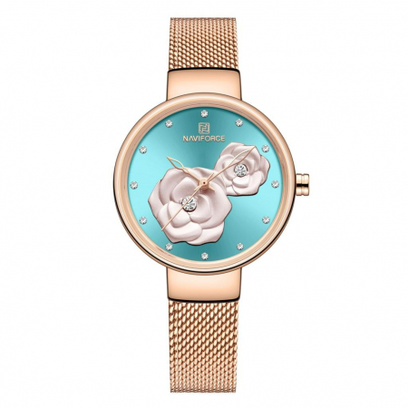 Ceasuri dama - Ceas femei Naviforce Elegant Auriu Quartz