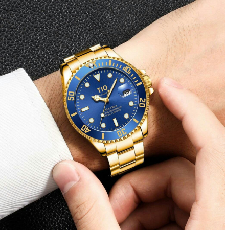 Ceas mecanic automatic Tio Self Wind Fashion Luxury Otel inoxidabil [4]