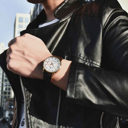 Ceas PAGANI DESIGN PD-1654 Gold White, Quartz VH65, Safir AR, 40mm, 100M [4]