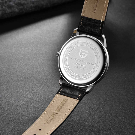 Ceas PAGANI DESIGN PD-1654 Gold White, Quartz VH65, Safir AR, 40mm, 100M [3]