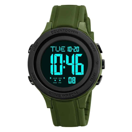 Ceas Sport Digital SKMEI 2468, Rezistent la Apă 5ATM, Alarmă, Cronometru, Iluminare LED [1]