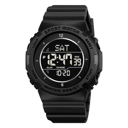 Modele noi - Ceas Sport Digital SKMEI Black Edition – Stil Urban, Rezistent la Apă 50M