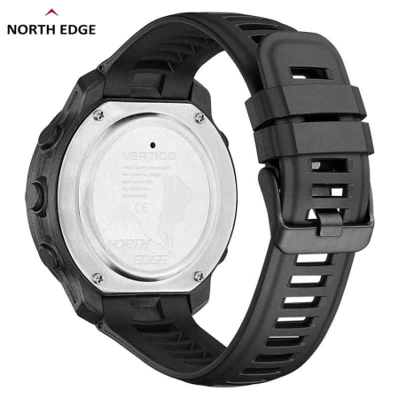 Ceas sport NORTH EDGE Vertico, bărbați, digital, carcasă carbon, altimetru, barometru, busolă, pedometru, rezistent la apă 50M [3]