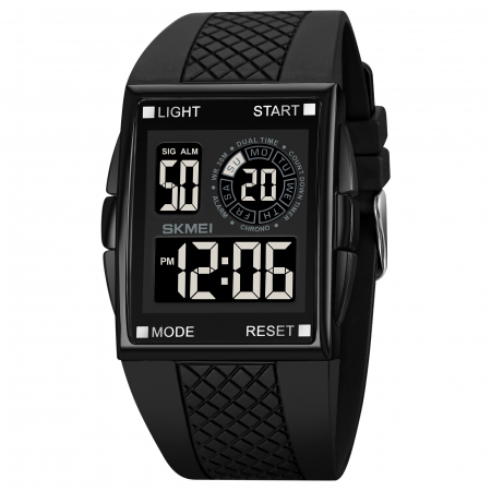 Ceasuri barbatesti - Ceas sport Skmei Digital Casual Electronic Alarma Cronometru Negru