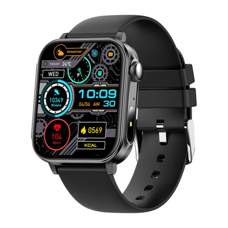Smartwatch - COLMI P80 – Smartwatch 1.83” HD, Bluetooth 5.3, Monitorizare Sănătate, Sport & Somn, IP67 Waterproof, Android & iOS