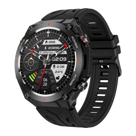 Smartwatch - COLMI V75 GPS – Smartwatch 1.45” IPS, Busolă, Bluetooth 5.2, Baterie 650mAh, IP68 Waterproof, Android & iOS
