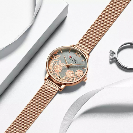 Curren Ceas de mana pentru femei Quartz Casual [4]