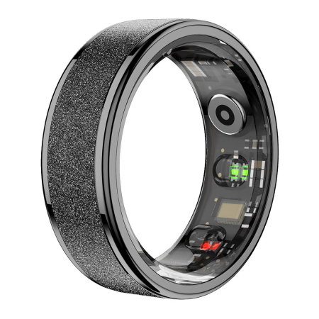 Smart Rings - Inel Inteligent COLMI R10 Black, Smart Ring, Monitorizare Puls, SpO2, Somn, 5ATM