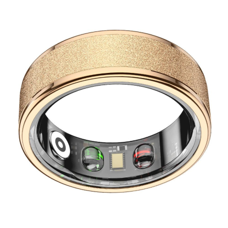Inel Inteligent COLMI R10 Gold, Smart Ring, Monitorizare Puls, SpO2, Somn, 5ATM [3]
