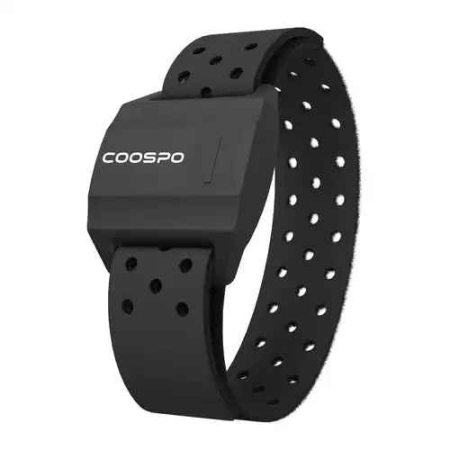 Bratari fitness - Monitor Ritm Cardiac COOSPO HW706 Bluetooth ANT+, Brățară Braț, Waterproof IP67, Compatibil Garmin & Wahoo