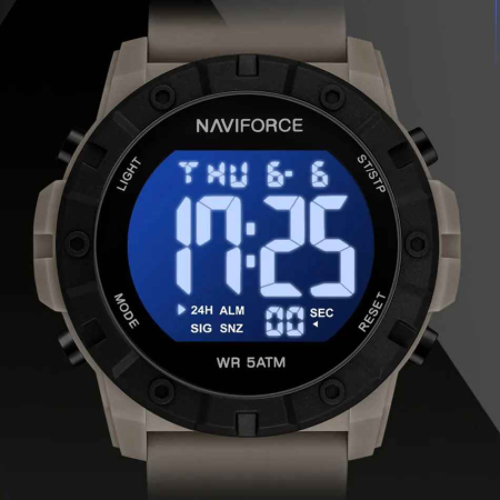 NAVIFORCE NF7110 Ceas Bărbați Digital Sport, LED, Rezistent la Apă 50M, Alarmă, Modă și Casual [3]