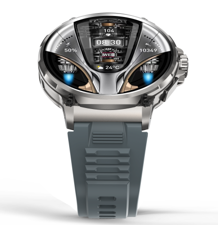 North Edge V69 Smartwatch – Ceas Inteligent 1.85” HD, Bluetooth 5.0, Puls, Tensiune, Apeluri, IP67, Baterie 710mAh, Da Fit App [5]
