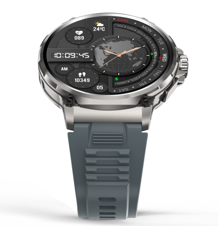 North Edge V69 Smartwatch – Ceas Inteligent 1.85” HD, Bluetooth 5.0, Puls, Tensiune, Apeluri, IP67, Baterie 710mAh, Da Fit App [4]