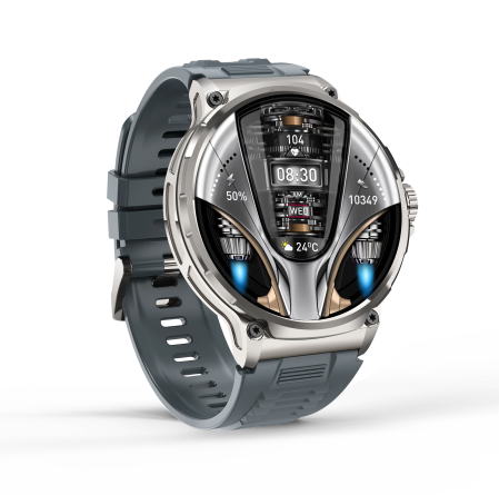 North Edge V69 Smartwatch – Ceas Inteligent 1.85” HD, Bluetooth 5.0, Puls, Tensiune, Apeluri, IP67, Baterie 710mAh, Da Fit App [6]