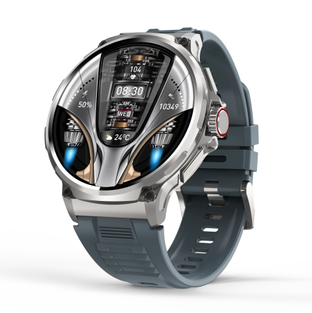 North Edge V69 Smartwatch – Ceas Inteligent 1.85” HD, Bluetooth 5.0, Puls, Tensiune, Apeluri, IP67, Baterie 710mAh, Da Fit App [3]