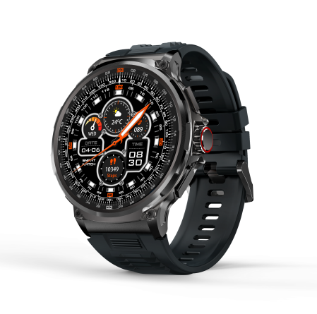 North Edge V69 Smartwatch – Ceas Inteligent 1.85” HD Full Touch, Bluetooth 5.0, Monitorizare Sănătate, Apeluri, IP67, Baterie 710mAh [1]