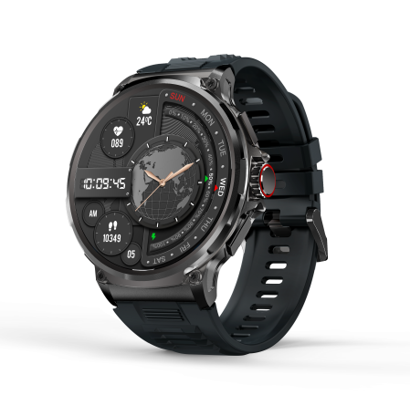 North Edge V69 Smartwatch – Ceas Inteligent 1.85” HD Full Touch, Bluetooth 5.0, Monitorizare Sănătate, Apeluri, IP67, Baterie 710mAh [2]