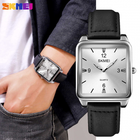 Skmei Ceas barbatesc Fashion Quartz Curea din piele [2]