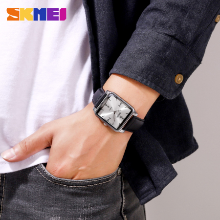 Skmei Ceas barbatesc Fashion Quartz Curea din piele [3]