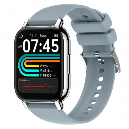 Smartwatch - Smartwatch TIO Ritm cardiac Pedometru Apeluri Bluetooth iOS si Android
