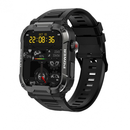 Smartwatch Tio® smartCALL, fitness, sport, notificari, meteo, limba romana, apelare Bluetooth, microfon HD [0]