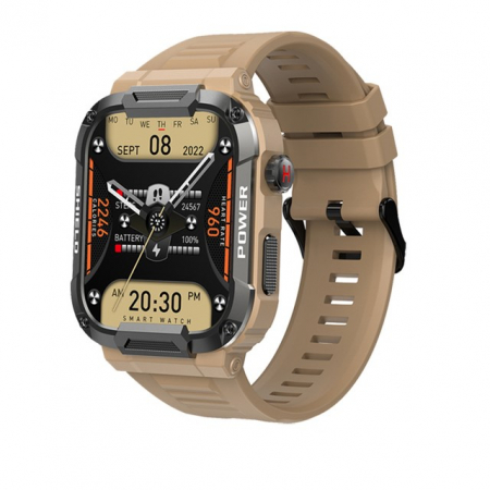 Smartwatch - Smartwatch Tio® smartCALL, fitness, sport, notificari, meteo, limba romana, apelare Bluetooth, microfon HD