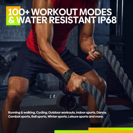 Smartwatch Zeblaze Ares 3 Pro AMOLED Ultra HD, Apeluri Bluetooth, 100+ Moduri Sport, Monitorizare Sănătate, IP68 [4]